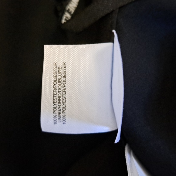 Anne Klein Chiffon Pleated Skirt 16 Black - Picture 7 of 8